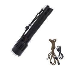 USB-wiederaufladbare Taschenlampe XHP120 Superhelle LED-Taschenlampe Wasserfeste Taschenlampe