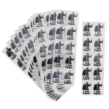100Pcs American President Sticker PVC Popular Funny Car Decals compatible with Laptops Petrol Pumps Window