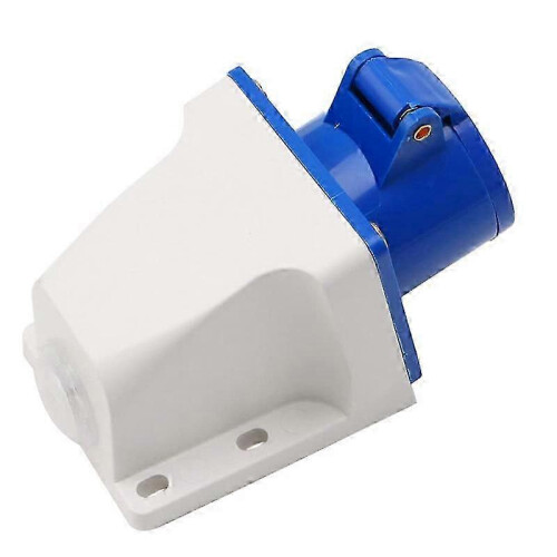 16 Amp 3 Pin Embedded Connection Waterproof Plug Socket 2