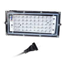UV-zwartlicht 50W LED-schijnwerper Waterdicht Lichtgevend in het donker Veilige ultravioletlamp, compatibel met podium en nachtclub