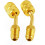 Brass Adapter compatible with Mini Split HVAC Systems, 2 Pack R410a-Compatible Connector compatible with Air Conditioning Units 1