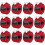 12-Pack Mechanical Handheld Counters with Ring compatible with Golf, Knitting, and Crochet Use 1
