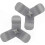 2-Pack Cable Management Clips, Self-Adhesive Cord Organizers compatible with Wire and Cable Holders 1