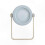 Adjustable Brightness Touch-Control Retro Style Table Lamp compatible with Bedroom, Gray Finish 1