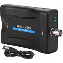 Adaptateur convertisseur vidéo HDMI vers BNC compatible avec les écrans HD 1080p/720p