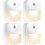 Motion Sensor Night Light, 4-Pack Wall Plug LED with Auto On/Off Feature 1