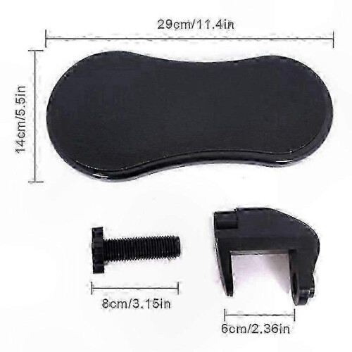 Adjustable Wrist Support Pad compatible with Keyboard with Rotating Design, Comcompatible withtable Ergonomic Cushion 1