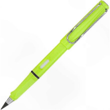 Milieuvriendelijk, herbruikbaar schrijfgereedschap, draagbare metalen pen met uitwisbare grafietpunt, geschikt voor langdurig gebruik.
