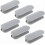 6PCS Adhesive Door Handles compatible with Cabinets and Windows Plastic Pull Handles compatible with Easy Access Storage Solutions 1