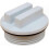 Threaded Pool Drain Plug with O-Ring, Solid Seal Backflow Stopper compatible with Pools, 1.5 Inch Antifreeze Compatible Fitting 1