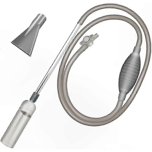 Aquarium Maintenance Kit with Extendable Nozzles, Adjustable Flow Siphon Pump compatible with Water Changes and Sand Cleaning