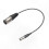 Cable de audio de 3 pines macho a mini XLR macho compatible con conexiones de micrófono. 2