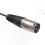 Cable de audio de 3 pines macho a mini XLR macho compatible con conexiones de micrófono. 4