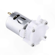 Mini-waterpompmotor, geschikt voor aquariums en experimenteel gebruik, DC 3-12V tandwielpomp