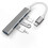 4-in-1 USB-C Mini-Hub – Multiport-Adapter kompatibel mit Laptops und Tablets – USB-Typ-C-auf-USB-Adapter – Space Grau 1