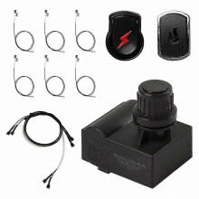 Set van 4 ontstekingsmodules, compatibel met gasbarbecues met bedrading en drukknop.