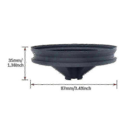 2PC Replacement Splash Guard & Stopper compatible with Insinkerator Garbage Disposal 1