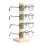 Sunglasses Organizer Wooden Display Rack 4 Layer Holder compatible with Optical Store 1