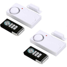 Home Security Alarm 2 Pack Wireless compatible with Doors Windows Sliding Gate Pool Kids Safety