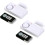 Home Security Alarm 2 Pack Wireless compatible with Doors Windows Sliding Gate Pool Kids Safety 1