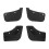 4 paraspruzzi compatibili con Model Y 2021 2023, resistenti, neri. 1