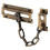 DD Style Solid Brass Door Security Chain with Antique Finish compatible with Houses 1
