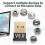 Dongle USB Bluetooth 5.0 compatibile con PC e laptop, adattatore audio wireless ricevitore - Nero 3