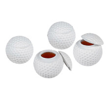 Golf-Themen-Silikon-Schnapsgläser (3er-Pack, 44 ml) mit Deckeln, geeignet für Sportveranstaltungen