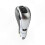 Black Silver Gear Shift Knob AT Shifter Lever compatible with 2013-2019 Compact SUV Models 5
