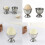 4-Pack Stainless Steel Egg Cups compatible with Duck and Chicken Eggs 3