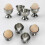 4-Pack Stainless Steel Egg Cups compatible with Duck and Chicken Eggs 5