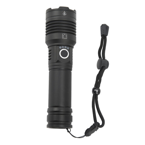 XHP50 LED Flashlight P50 Long Range Strong Light Torch Type C Charging Flashlight with Memory Function 2