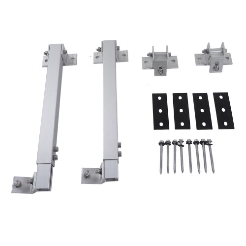 Solar Panel Mounting Bracket Set 15 to 30 Adjustment Robust Solar Panel Mounting Stand Rack 1