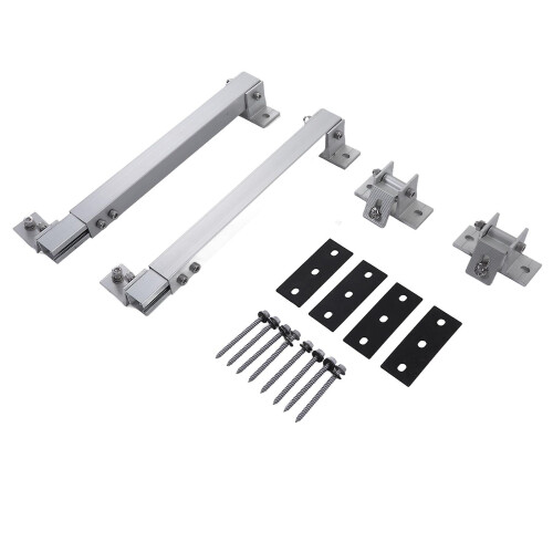 Solar Panel Mounting Bracket Set 15 to 30 Adjustment Robust Solar Panel Mounting Stand Rack 2