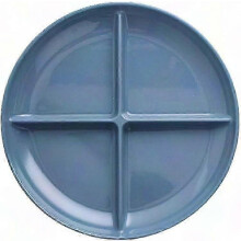 Resin Fruit Plates with Partition compatible with Nutrition Fitness