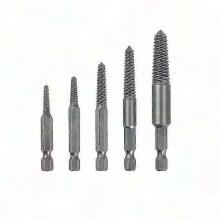 5pcs Screw Drill Bits compatible with Broken Screw Extractor