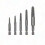5pcs Screw Drill Bits compatible with Broken Screw Extractor 1