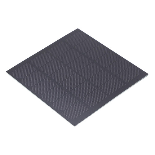 Portable 3W 6V Monocrystalline Silicon Solar Panel PET Solar Charging Board Module 145x145mm 1