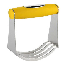 JiaWei Dough Blender And Pastry Cutter, Stainless Steel Nut, Pie, Pastry And Dough Cutter And Scraper, Multipurpose Baking Tools with Soft Grip H fic
