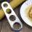 Kitchen Pasta Tool with 4 Holes, Rust-Resistant Stainless Steel Spaghetti Measurer 2
