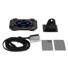 3,5 inch auto HUD-display, multi-data monitor, digitale snelheidsmeter, dual-mode toerentalmeter, watertemperatuurmeter, turbodrukmeter, slimme meter