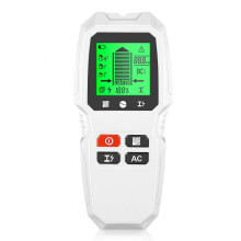 Stud Finder Wall Scanner 5 in 1 Electronic Stud Detector with HD LCD Display Used compatible with Detecting Wood Metal Wire with Warning Function