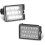 compatible with 2014-2021 Dodge Durango 6000K White LED License Plate Light Lamp Kit 4
