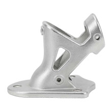 Flaggenmasthalterung aus rostfreiem Edelstahl 316, robust und kompatibel mit Yachten, Booten und Fischerbooten, galvanisiert
