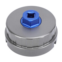 Ölfilterschlüssel 64,3 mm, 14 Nuten, Ölfilterkappen Steckschlüssel, kompatibel mit ES300h, ES350, GS200t, GS300, GS350