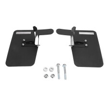 Trailing Arm Mud Flap 7in X 10 7/8in Rugged HDPE Rear Trail Arm Mud Guard compatible with Maverick X3 2017 and After