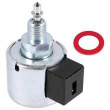 Válvula solenoide de corte de combustible compatible con equipos de jardinería Briggs and Stratton compatibles.