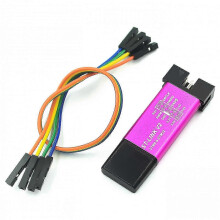 Programmer Tool compatible with STM8 STM32 ST Link V2 Mini Simulator Download with Cover Cable Random Color
