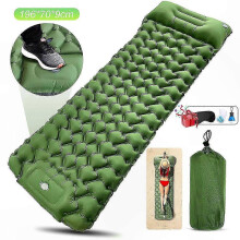 Selbstaufblasende Campingmatte, leichtes, tragbares Luftbett, kompatibel mit Outdoor-Aktivitäten und Isomatten