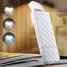 Adjustable LED Book Light with Clamp compatible with Reading and Night Use